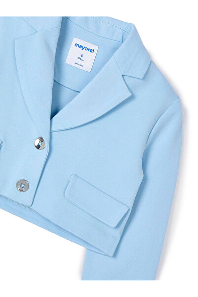 MAYORAL Jachetă Mayoral pentru fete 3405 Albastru deschis