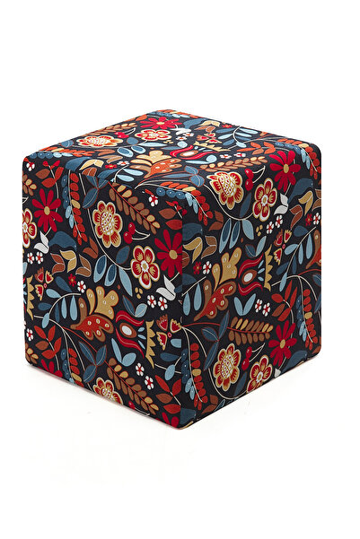 FAVORA Kare Puf - Renkli