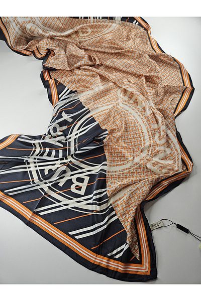Webinay Home B Pattern Voile Σάλι με Προσαρμοσμένο Σχέδιο Νέας Σεζόν Σάλι