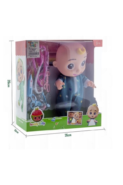 rexa دمية كوكوميلون بيبي - لعبة قطيفة ناعمة وممتعة للأطفال الصغار