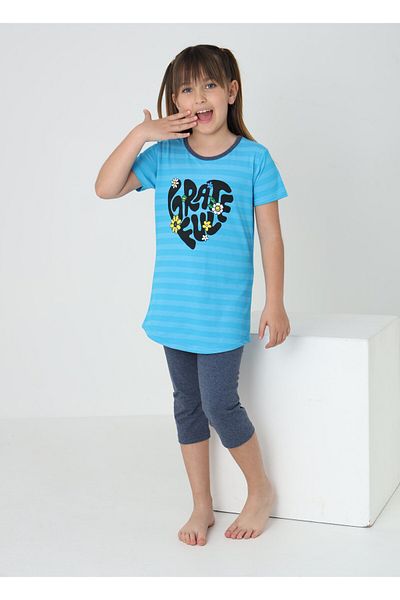 ERTA GOLD Girl's Summer Capri Suit