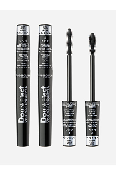 Deborah Double Effect Mascara Black