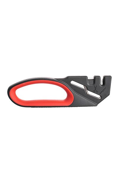 ALTOM DESIGN Altom red knife sharpener, 2 levels, 17 x 2.5 x 5 cm