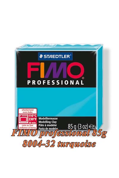 Bafimo FIMO Professional Modeling Clay 85g Turquoise Blue Professional