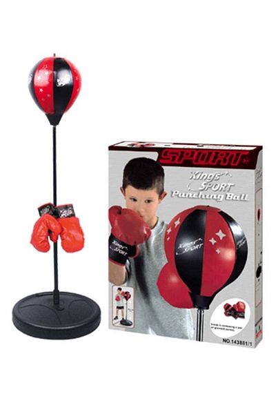 MARAH TOYS Pair of boxing gloves with punching ball