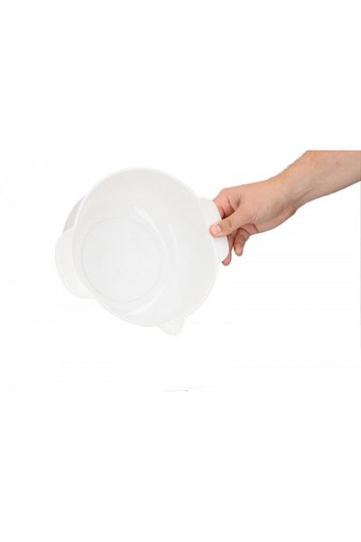 Alpina Cântar de bucătărie, mecanic, plastic, alb, 5 kg, 24 x 11 x 22 cm