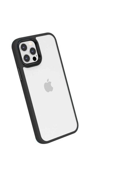 System Com حافظة SYS Cann متوافقة مع هاتف iPhone 13 Pro - أسود