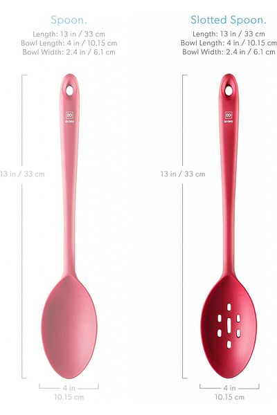 di Oro Living Di Oro cooking spoon, silicone, red, 33 x 10 cm