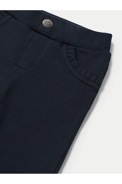 MAYORAL Pantaloni din material textil pentru fete 560 bleumarin