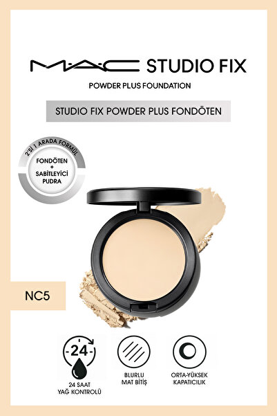 M.A.C YENİ Studio Fix Powder Plus Fondöten - NC5