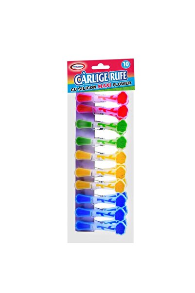 Misavan Set carlige rufe, Maxi flower, 10 buc/set