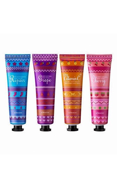Kormesic - مجموعة من 4 كريمات معطرة لليدين في عرض هدية