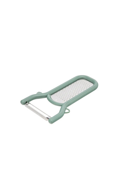 ALTOM DESIGN Martina vegetable cleaner, plastic, stainless steel, 19.5 x 6 cm