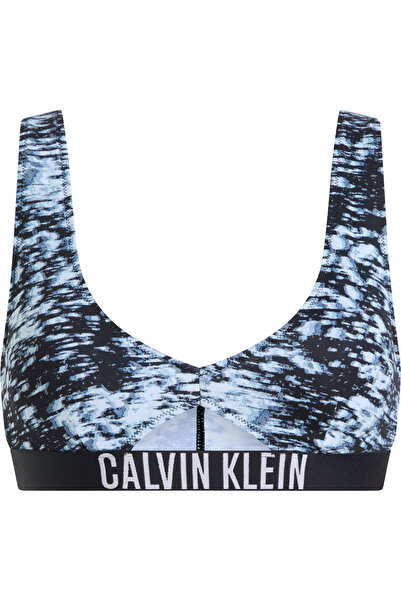 Calvin Klein Bralette-Rp New Desenli Bikini Üst