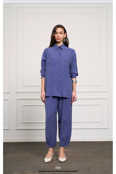 Nuss 1046 Double Pocket Detailed Trouser Suit
