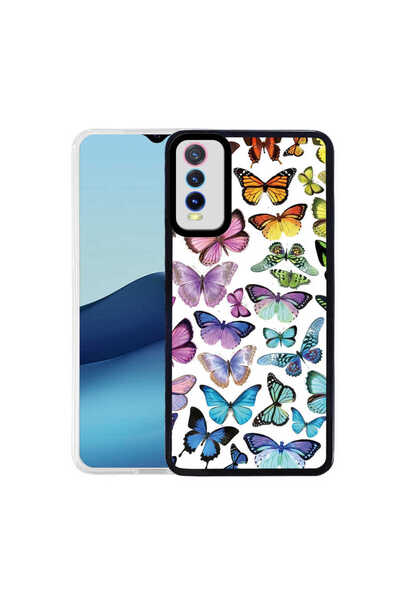 System Com Vivo Y20S Case Sys M-Fit Patterned Cover - Butterfly No3