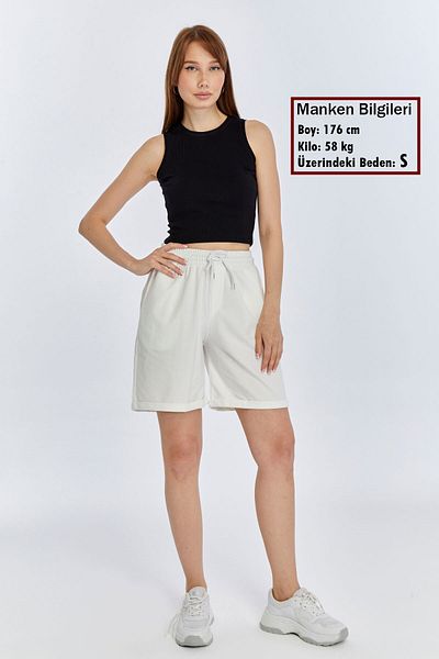 KRAVEN Women's Double Leg Oversize Comfortable Fit Shorts