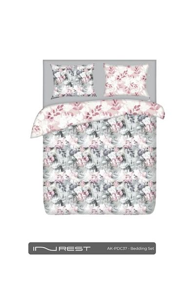 INREST Marista Duvet Cover Set (Without Filling) Cotton 100% King Size 230x250 cm - 3 Pieces