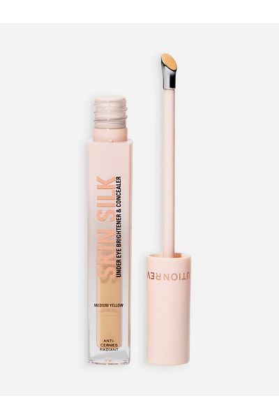 Revolution Skin Silk Radiant Serum Under Eye Brightener Medium Yellow