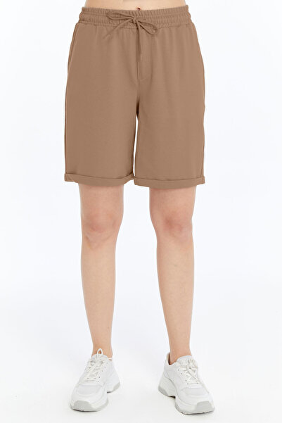 KRAVEN Γυναικείο σορτς με διπλό πόδι Oversize Άνετο Μοντέλο