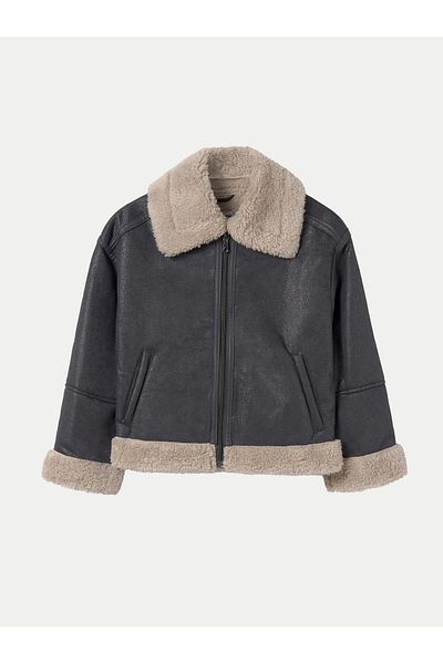 MAYORAL Girl Transitional Jacket 7486 Gray
