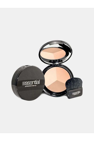 ESSENTİAL Naked Compact Powder, Light Warm 10