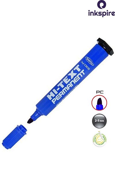 inkspire Cut Tip Permanent Marker Pen 4Pcs Hi-Text Flat Tip Acetate Marker Marking Parcel Drawing Sack
