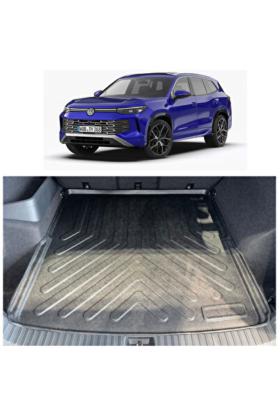 Rizline Volkswagen Tayron 2024 Ve Sonrası Üst Kademe 3D Bagaj Havuzu