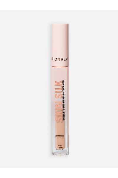 Revolution Skin Silk Radiant Serum Under Eye Brightener Light Peach
