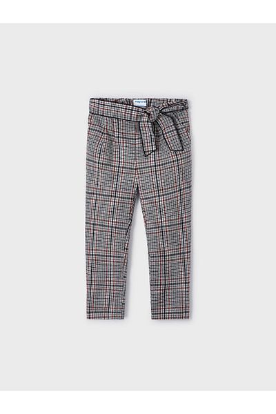 MAYORAL mayoral Girl's Cloth Pants 4506 Gray