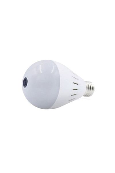 FOXMAG24 360 degree bulb type spy camera HD IP Wireless, 360 degree angle, Live tracking