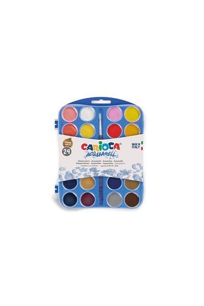 CARIOCA Watercolors 24/set