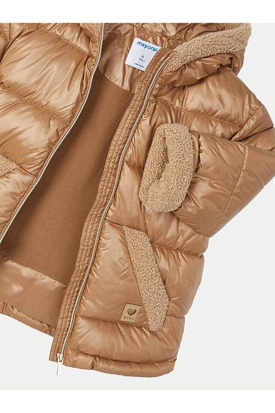 MAYORAL mayoral Girl Winter Jacket 4491 Brown