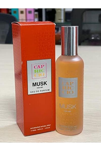 Musk Caprick Sio Musk Perfume for Men by RA Products, Eau de Parfum, 100ml, 80% Size