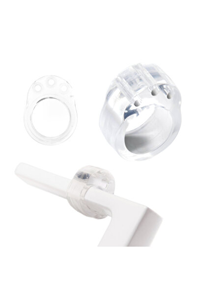 OEM Защитна капачка на дръжката, Силикон, 3x2.5x1.4 см, Прозрачна