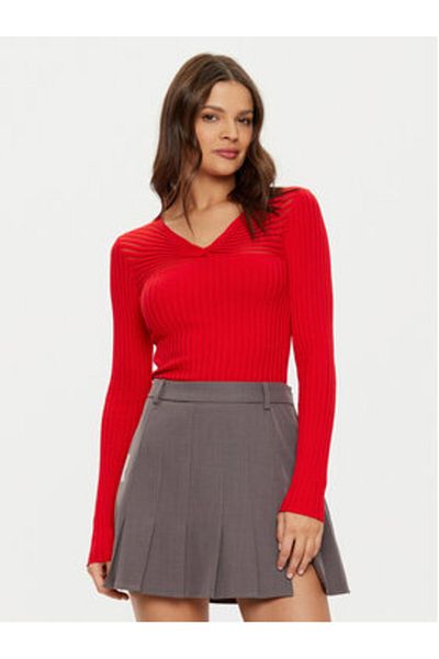Morgan Womens Sweater 242-MGANZA Red