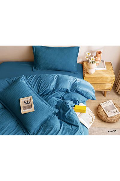 Casa New Concept Summer Bed Linen, 4 Pieces, Fitted Sheet, Microfiber Material