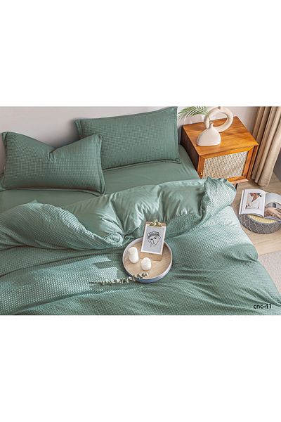 Casa New Concept Summer Bed Linen, 4 Pieces, Fitted Sheet, Microfiber Material