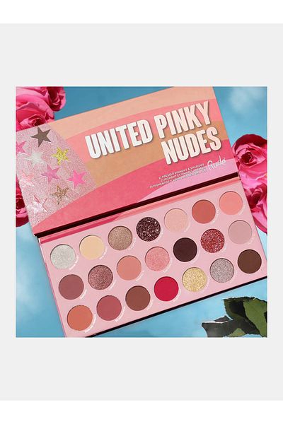 Rude Pinky Nudes - 21 Pressed Pigment and Shadow Palette