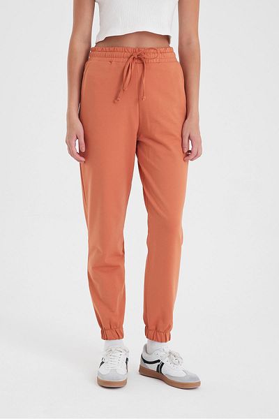 VENA Γυναικείο ελαστικό πόδι Caramel Slim Straight Sweatpants