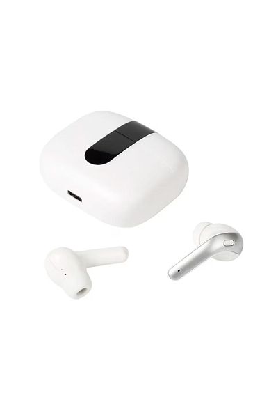 Smart Vibe Casti True Wireless ViBE™ MOOD-X08 Active Noise Cancelling, Bluetooth 5.3, Crystal Sound, Pure White