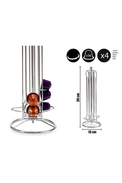 kinvara Suport rotativ pentru capsule de cafea 36 buc
