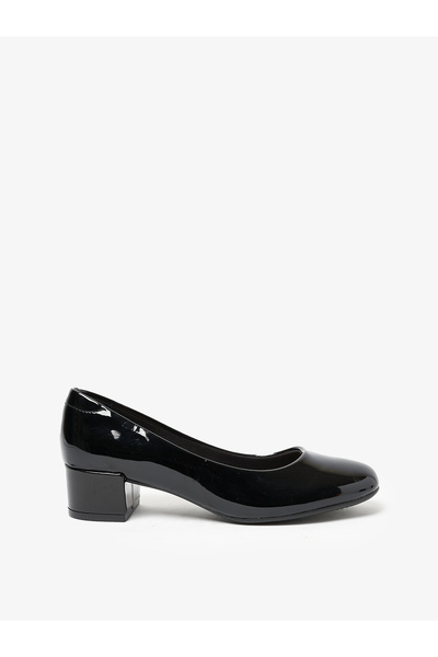 Beira Rio حذاء نسائي بكعب متوسط بلون بيج | صنع في البرازيل