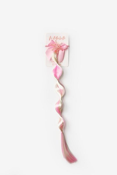 Le Mabelle Pink Snowflake Detailed Hair Girl's Hair Clip