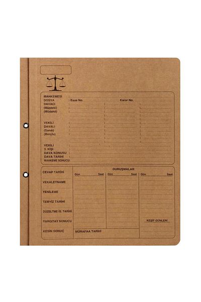 XPLUS Ful Color 05269 Luxury Lawyer's Office File Carton A4 50 Pieces - Kraft