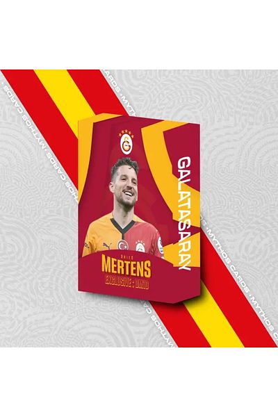 Galatasaray Dri̇es Mertens Exclusi̇ve: Dm10 Full Set Collection Cards - Box