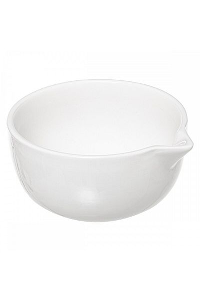 Secret de Gourmet Set mojar ceramic și pistil din bambus, 12x6,5 cm