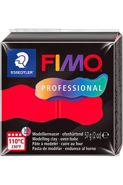 Bafimo FIMO Professional Modeling Clay 57g Red