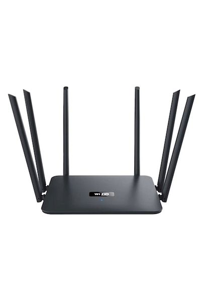 arvada Router Wireless NBKEY MK1200, Dual Band 2.4G&5G, 1000Mbps, 6 Antennas