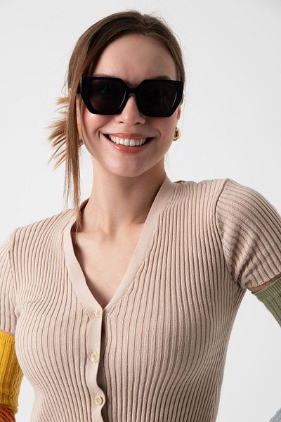 Aqua Di Polo 1987 Women's Black Sunglasses Apsi 003101